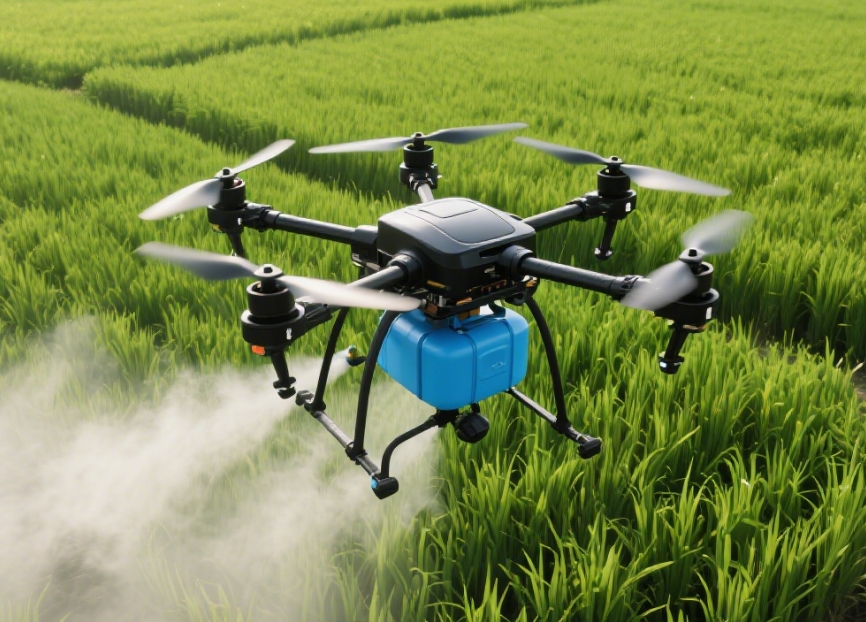 低空农业-无人机喷淋吊装